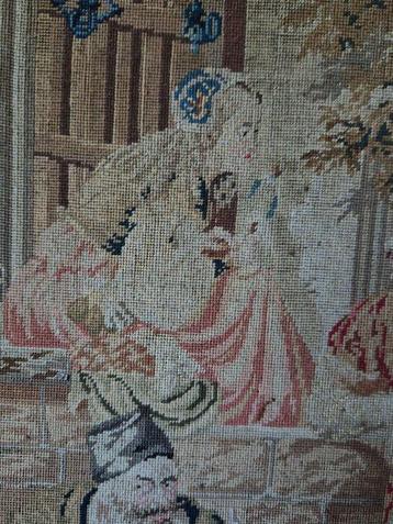 Gobelin Ancien tapisseries murale « Scène romantique »,