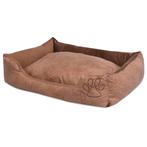 vidaXL Lit pour chiens avec coussin Cuir artificiel PU, Animaux & Accessoires, Verzenden, Neuf