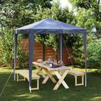 vidaXL Partytent 2x2 m blauw, Tuin en Terras, Verzenden, Nieuw