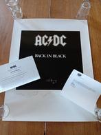 Angus Young - AC/DC - Back in Black - Lithograph - Signed by