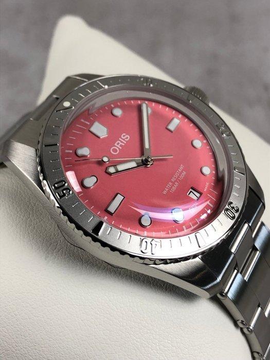 Oris - Divers Sixty Five Cotton Candy Automatic Pink - 01, Handtassen en Accessoires, Horloges | Heren