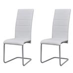 Set van 2 Stoelen Wit | Tweede Kansje | OP = OP, Huis en Inrichting, Stoelen, Verzenden, Nieuw, Wit, Twee