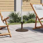 vidaXL Parasolvoet 45x45x30 cm gietijzer bronskleurig, Verzenden, Nieuw