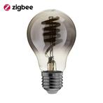EcoDim Zigbee led filament lamp dimbaar E27, bulb A60, Smoke, Ophalen of Verzenden