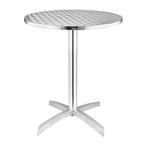 Ronde tafel met kantelbaar RVS blad 60cm | 72(h) x 60(Ø)cm, Zakelijke goederen, Verzenden, Nieuw in verpakking