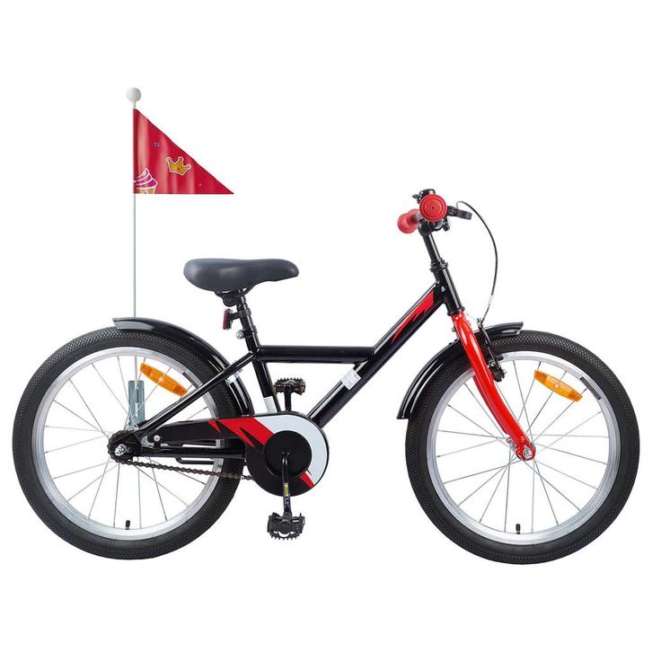 vidaXL Kinderfiets 20 Inch voor 6-11 jaar oud Zwart, Vélos & Vélomoteurs, Vélos | Vélos de course, Envoi