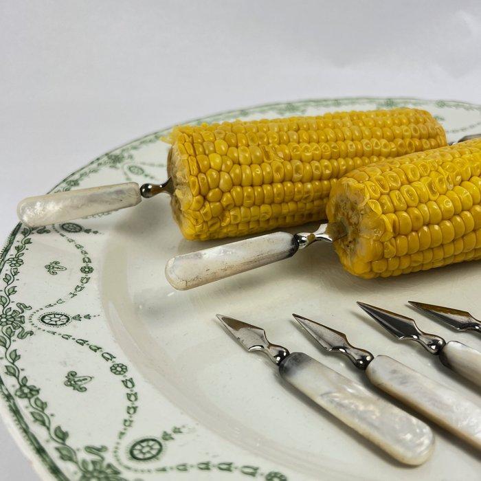 Serveergerei (8) - parelmoer - 1900-1910, 1910-1920 -, Antiek en Kunst, Antiek | Meubels | Tafels