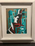 Mark Kostabi (1960) - A new angle, Antiek en Kunst, Kunst | Schilderijen | Modern