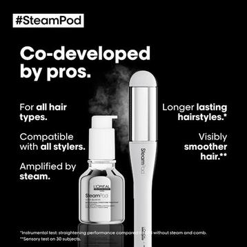 L&#039;Oréal Professionnel SteamPod 4.0 + Smoothing Treat.. disponible aux enchères