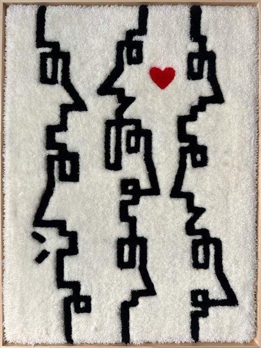 MrKas - The love is the language (FRAMED INCLUDED), Antiek en Kunst, Kunst | Designobjecten