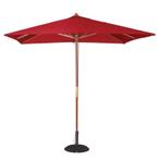 Parasol vierkant rood 2,5 meter | 2,7(h) x 2,5(b) x 2,5(d)m, Zakelijke goederen, Verzenden, Nieuw in verpakking