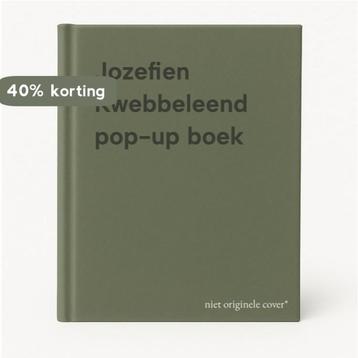 Jozefien Kwebbeleend pop-up boek 9789055612321, Verzenden