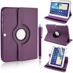 360 graden leren case hoes cover Galaxy tab 3 10.1 inch P520, Telecommunicatie, Mobiele telefoons | Toebehoren en Onderdelen, Nieuw