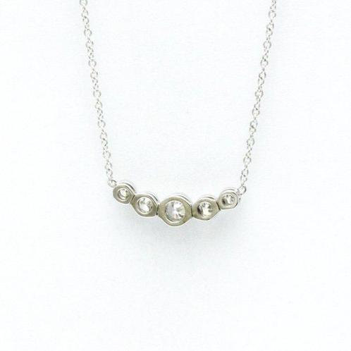 Tiffany & Co. - Ketting met hanger Platina, Handtassen en Accessoires, Antieke sieraden