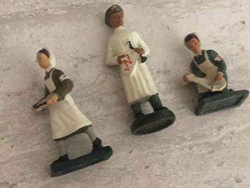 Durso - Figuur - 3x service médical rare très bon état Durso beschikbaar voor biedingen