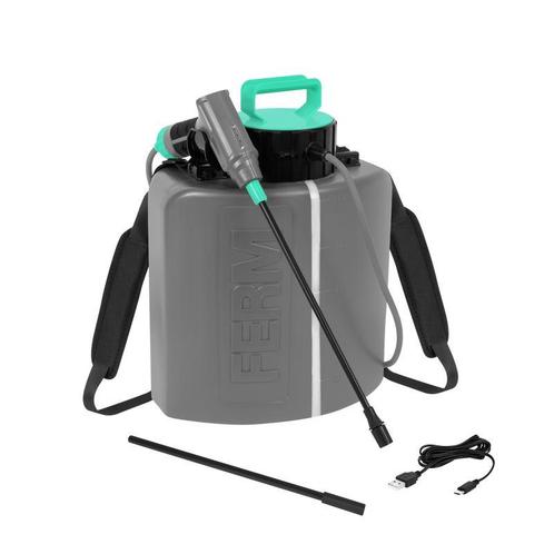 FERM tuinsproeier met drukspuit - 10 liter | 4 volt |, Huis en Inrichting, Kamerplanten, Verzenden