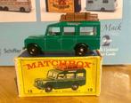 Matchbox - Modelauto - Matchbox Series 12 Safari Land Rover,, Hobby en Vrije tijd, Nieuw