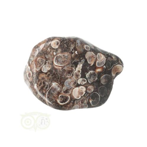 Turitella Agaat trommelsteen Nr 42 - 28 gram, Bijoux, Sacs & Beauté, Pierres précieuses, Envoi