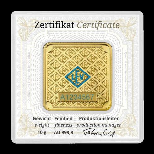 10 grammes - Or - Geiger, Postzegels en Munten, Edelmetalen en Baren