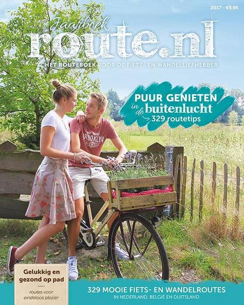 route.nl jaarboek 2017, 290 fiets en wandelroutes door, Boeken, Overige Boeken, Gelezen, Verzenden