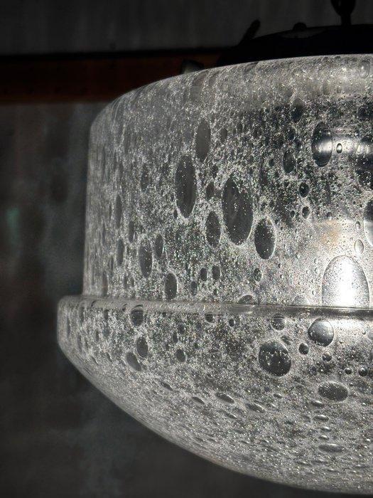 Plafondlamp - Glas, Metaal, Antiek en Kunst, Curiosa en Brocante