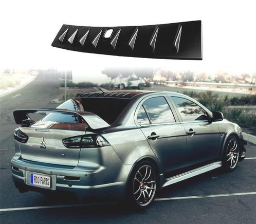 AILERON DE TOIT MITSUBISHI LANCER MK8 07-15 LOOK MR NOIR BRI, Auto-onderdelen, Carrosserie, Verzenden