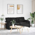 vidaXL Modulaire bank met kussens zwart, Huis en Inrichting, Zetels | Voetbanken en poefs, Verzenden, Nieuw