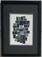 Siep Van Den Berg (1913-1998) - Collage in zwart en grijs