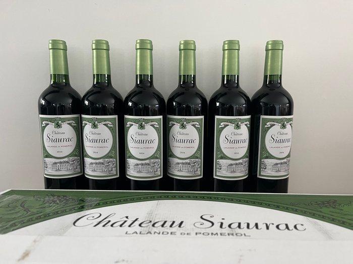 2016 Château Siaurac - Lalande-de-Pomerol, Collections, Vins
