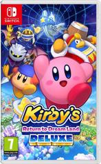 Kirbys Return to Dreamland Deluxe - Switch, Consoles de jeu & Jeux vidéo, Jeux | Nintendo Switch, Verzenden