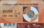 Nederland. 2025 Coincard 1/10de gulden Ned. Indie jaar 1941P