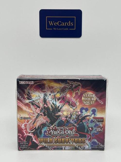 Konami - 1 Booster box - Wild Survivors - 1th Edition, Verzamelen, Overige Verzamelen