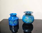 Bitossi - Aldo Londi - Pot de fleurs (2) - Rimini Blu -
