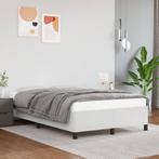 vidaXL Bedframe kunstleer wit 120x200 cm, Verzenden, Nieuw