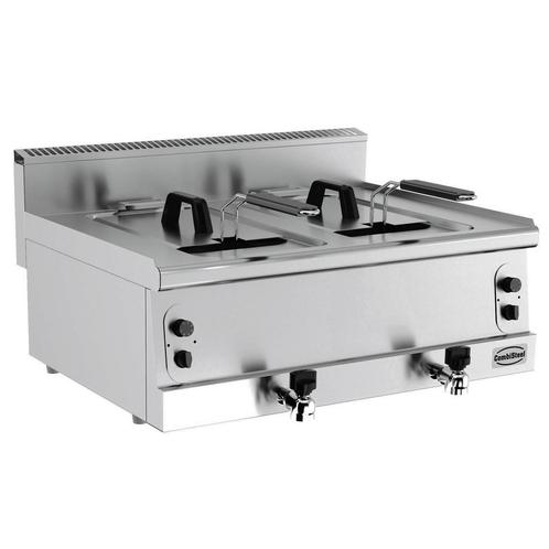 Friteuse | BASE 600 | Gas | 8+8L | 110°C/190°C | 12kW |, Zakelijke goederen, Horeca | Keukenapparatuur, Nieuw in verpakking, Verzenden
