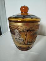 Moser & Söhne - Vase avec couvercle - Cristal, Antiek en Kunst