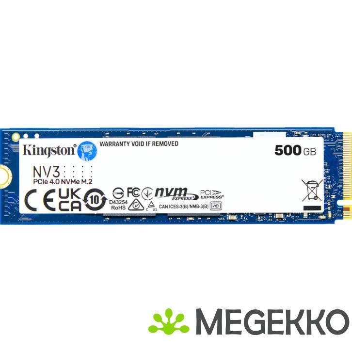 Kingston SSD NV3 500GB, Computers en Software, Harde schijven, Nieuw, Verzenden