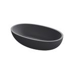 Waskom Riho Escala 55x32 cm Solid Surface Mat Antraciet, Ophalen of Verzenden, Nieuw, Overige typen