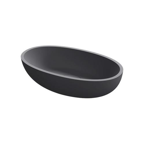 Waskom Riho Escala 55x32 cm Solid Surface Mat Antraciet, Doe-het-zelf en Bouw, Sanitair, Overige typen, Nieuw, Ophalen of Verzenden