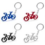 Sleutelhanger fiets - Aluminium assorti kleur, Verzenden