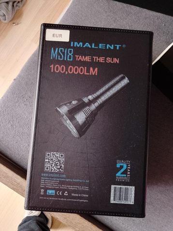Imalent - Lampe - Lampe de poche LED Imalent MS18 - Carbone