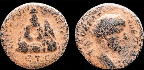 161-169ad Cappadocia Caesarea Lucius Verus Ae20 Mount Arg..., Timbres & Monnaies, Monnaies & Billets de banque | Collections, Envoi