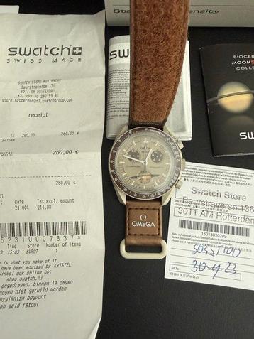 Omega x Swatch - MoonSwatch - Mission to Saturn - Zonder beschikbaar voor biedingen