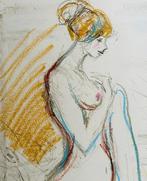 Jacques Pecnard (1922-2012) - Nu - Pastel original signé