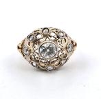 Bague - 18 carats Or jaune - 0.70ct. tw. Diamant (Naturelle), Handtassen en Accessoires, Ringen, Nieuw