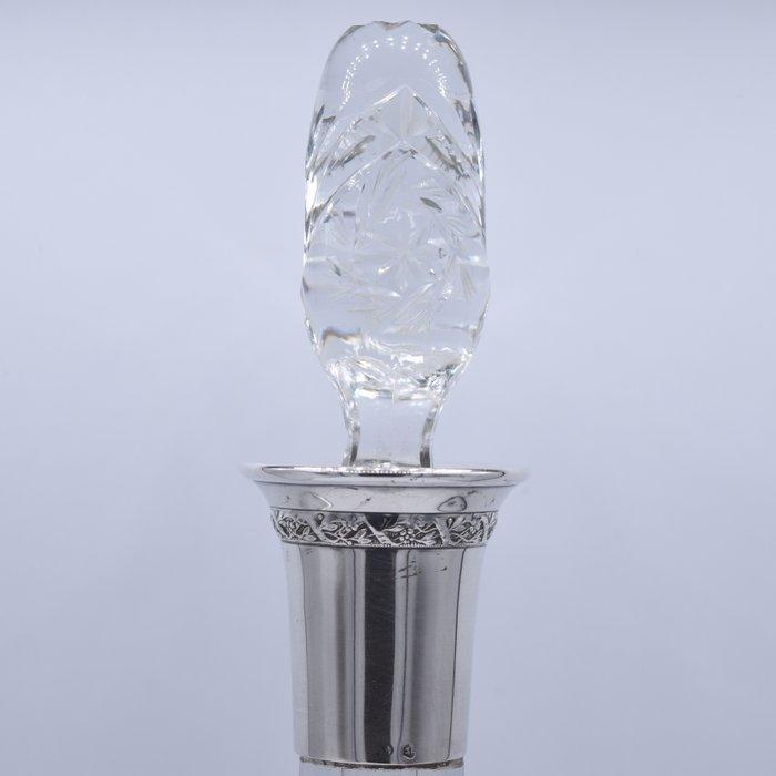 Fles - Licorera - .925 zilver, Antiek en Kunst, Antiek | Zilver en Goud