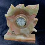 Natural Onyx Leaf-shaped Table Watch - 545g - Polished