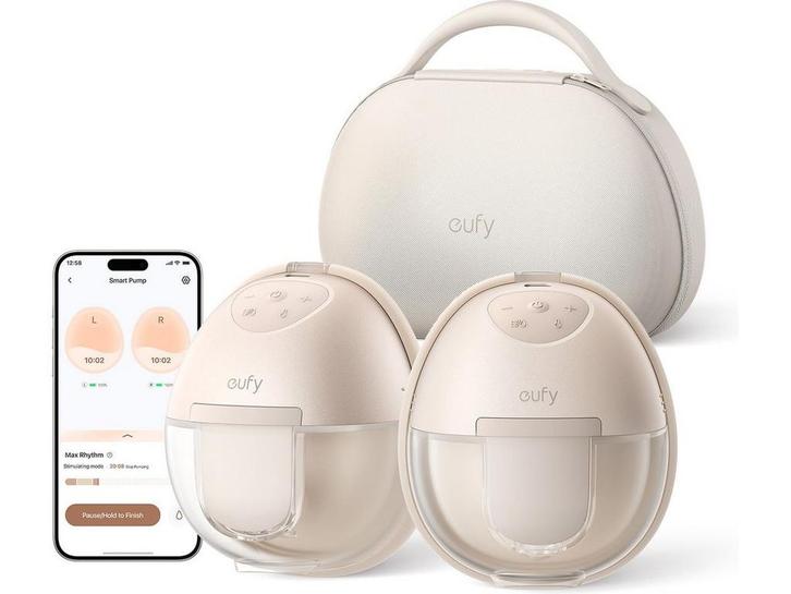 eufy Baby S1 Pro - Draagbare Borstkolf - HeatFlow™, Huis en Inrichting, Woonaccessoires | Overige, Zo goed als nieuw, Verzenden