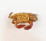 Geschützt - sculptuur, Miniature crustacé crabe - 2 cm -, Antiek en Kunst, Antiek | Keramiek en Aardewerk