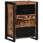 vidaXL Ladekast Multicolor 50x35x70 cm Massief Hout, Verzenden